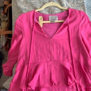 Pink blouse